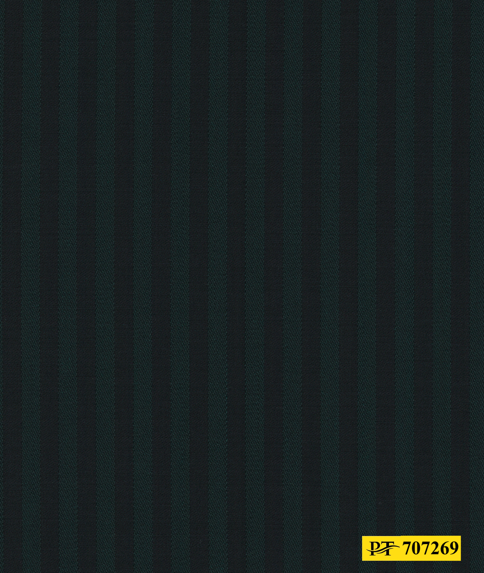 707269/P3-21907 Black & Green Stripes Jacket Fabric