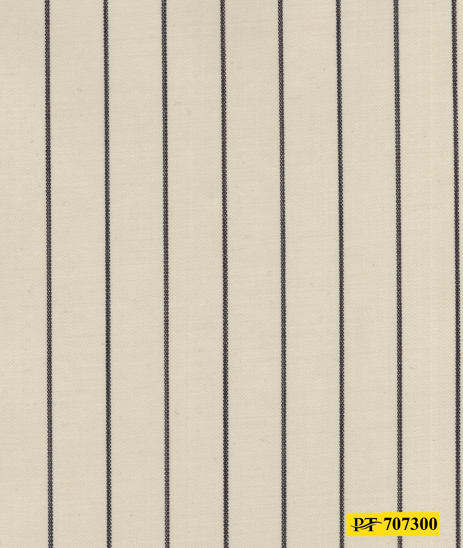 707300/P3-21938 Cream With Black Stripe Jacket Fabric