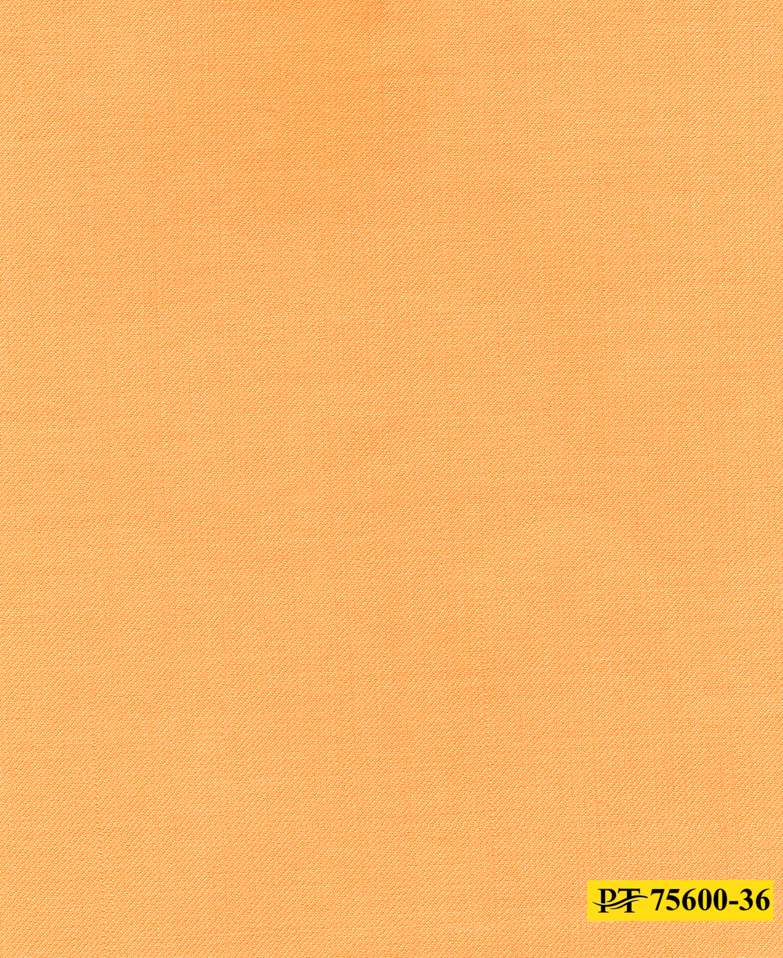 75600-36/P3-18116 Carrot Orange Plain Jacket Fabric