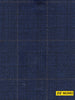 802002/P3-20893 Navy With Blue & Brown Check Pants Fabric