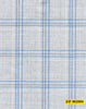 802004/P3-20895 Silver Grey With Blue Check Vest Fabric