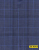 802019/P3-20910 Royal Blue With Light Blue Check Pants Fabric