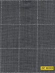 802020/P3-20911 Dark Grey With White Check Pants Fabric