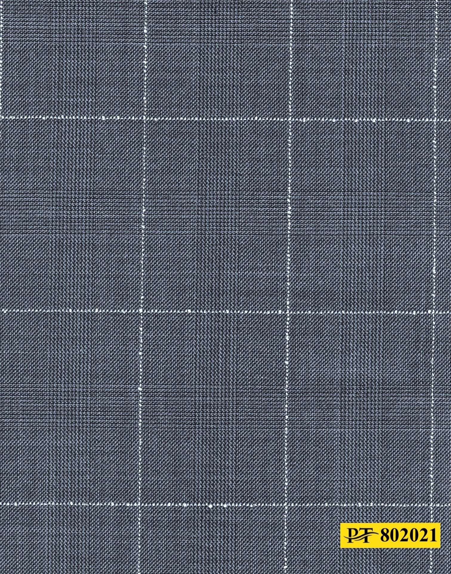 802021/P3-20912 Blue Grey With White Check Pants Fabric