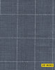 802021/P3-20912 Blue Grey With White Check Pants Fabric