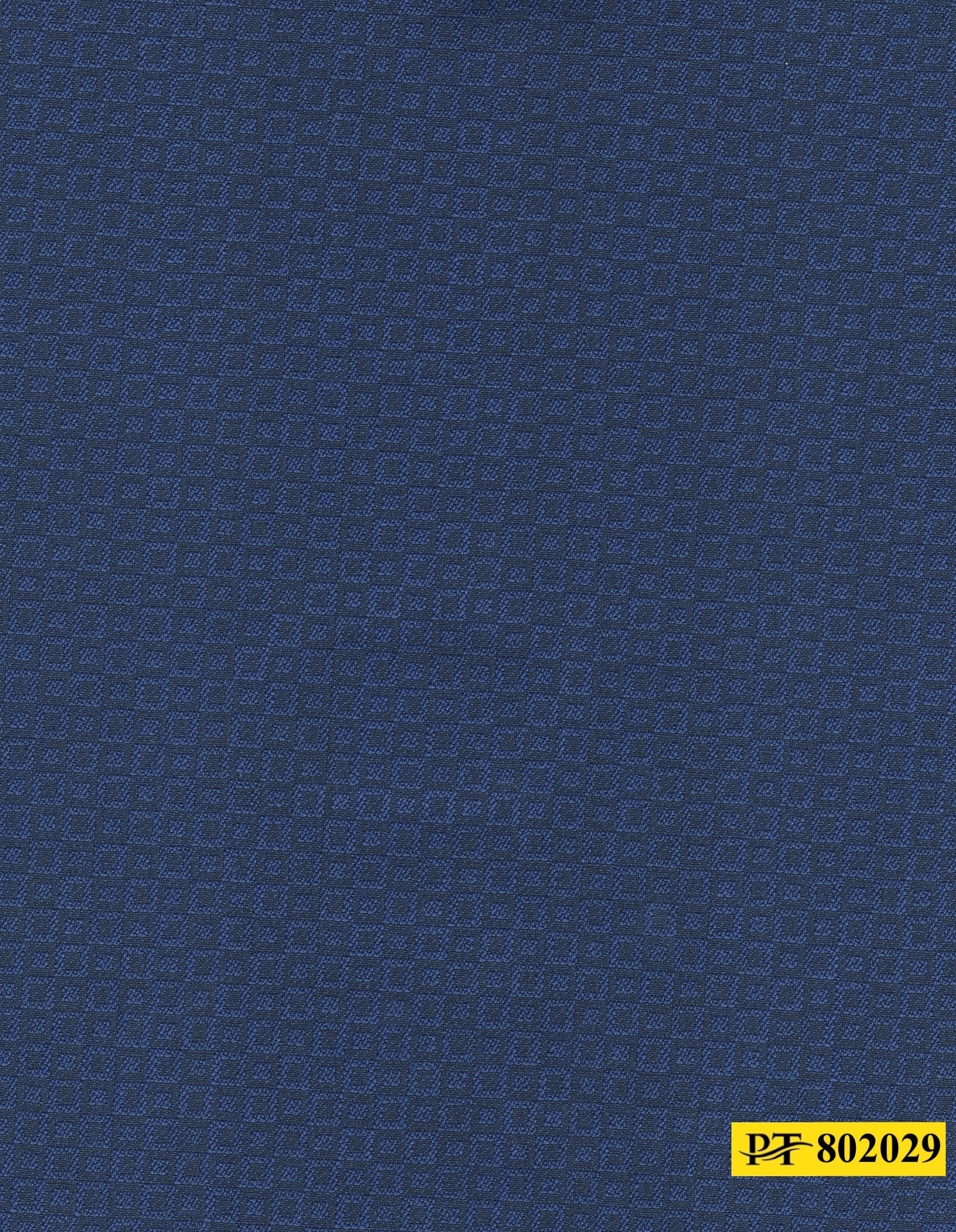 802029/P3-20920 Navy Blue Pattern Vest Fabric