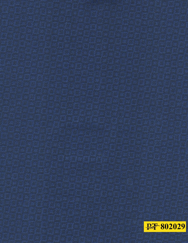 802029/P3-20920 Navy Blue Pattern Vest Fabric