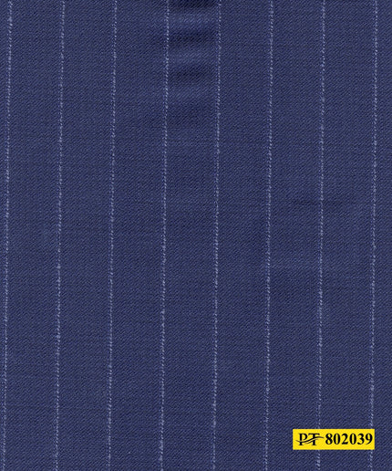 802039/P3-20930 Navy With Lilac Stripe Jacket Fabric