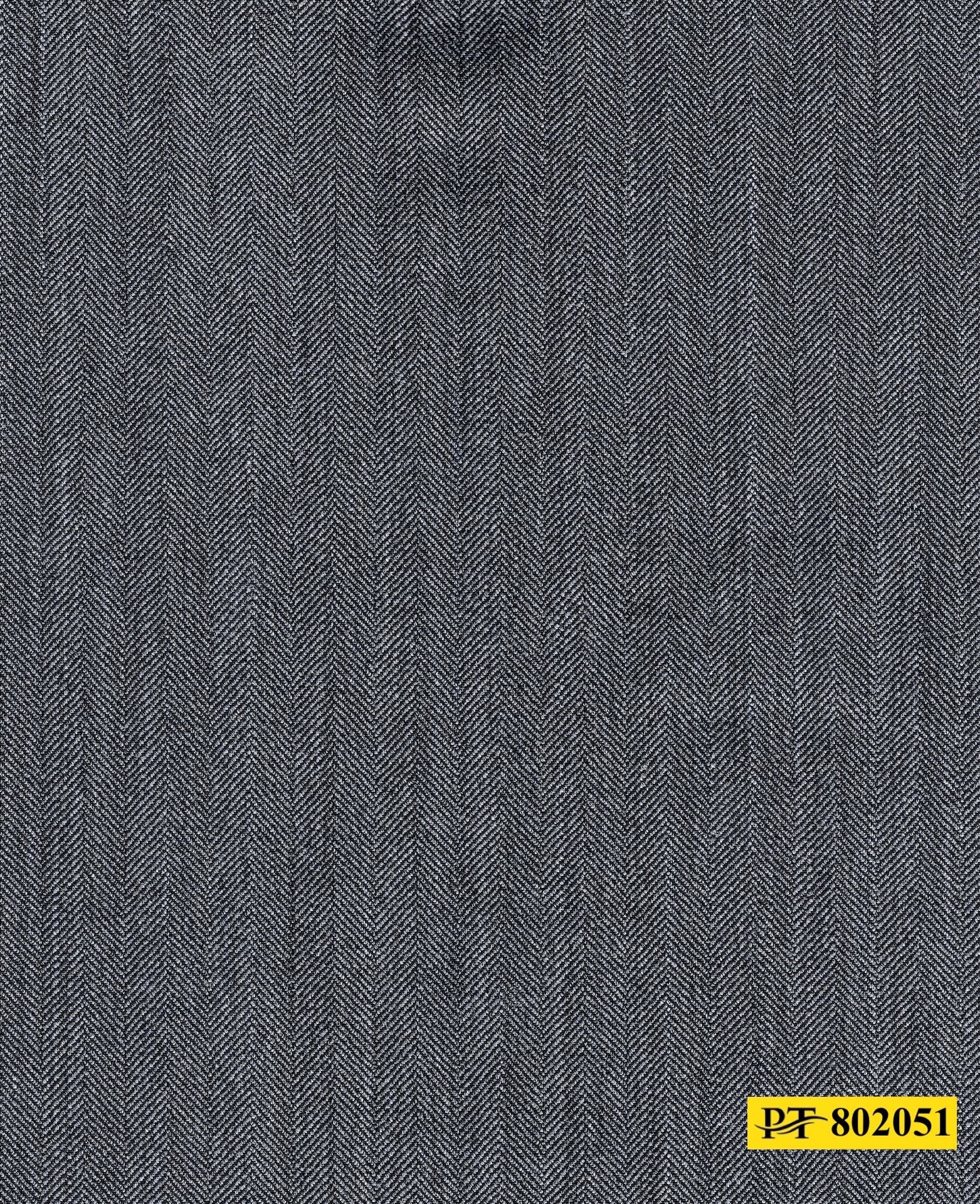 802051/P3-20942 Grey Herringbone Vest Fabric