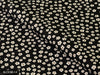 COLOR 14/BLOOM 14 Black and White Floral Printed Fine Giza Cotton Shirting Fabric