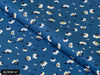 COLOR 37/BLOOM 37 Blue and White Floral Printed Fine Giza Cotton Shirting Fabric