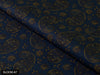 COLOR 87/BLOOM 87 Blue and Yellow Paisley Printed Fine Giza Cotton Shirting Fabric