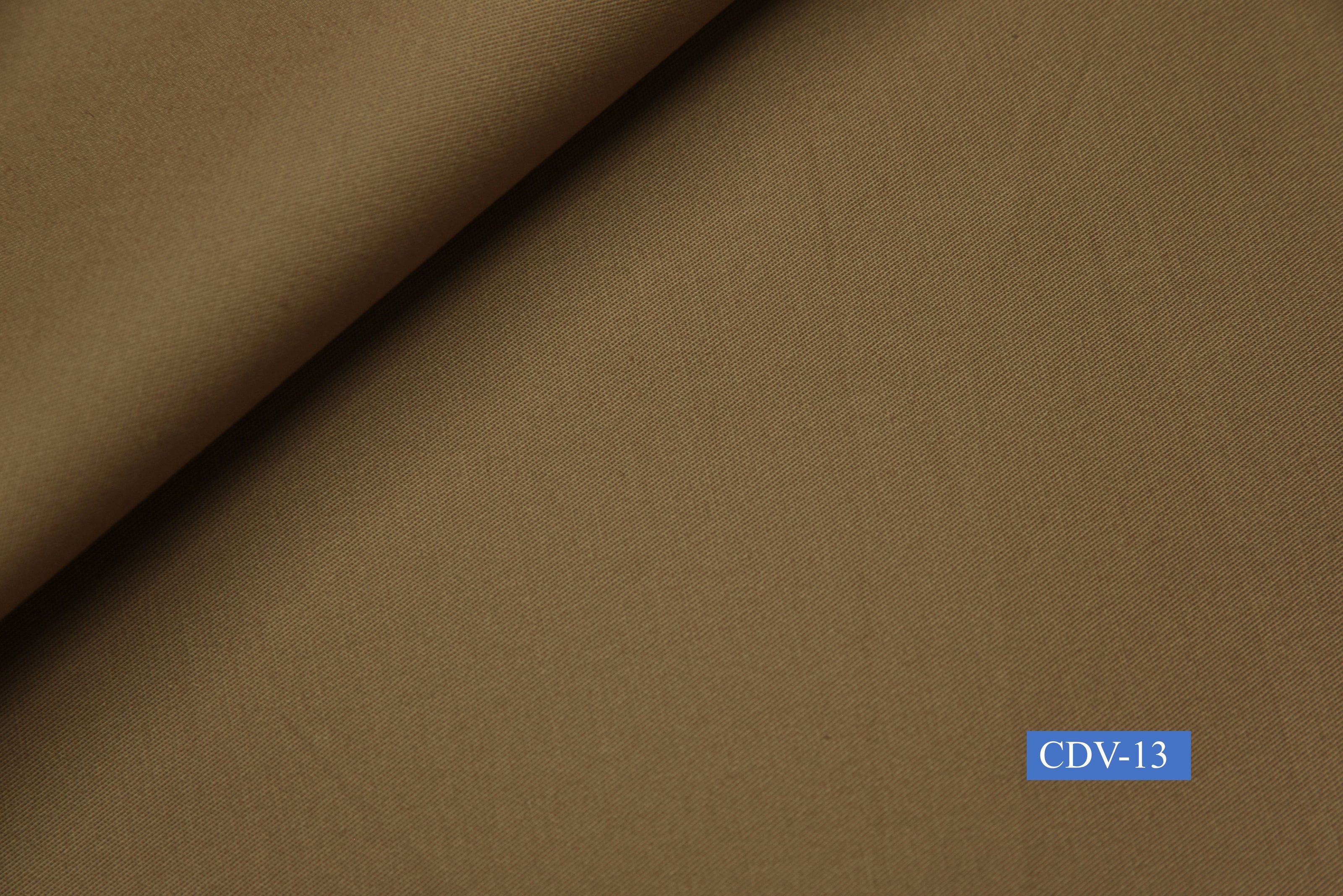 CDV-13/M2-21411 Khaki Solid Suit Fabric