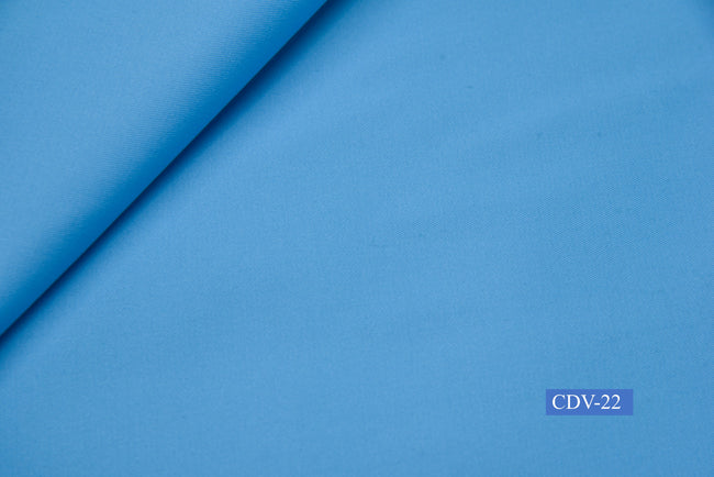 CDV-22/M2-21420 Baby Blue Solid Suit Fabric