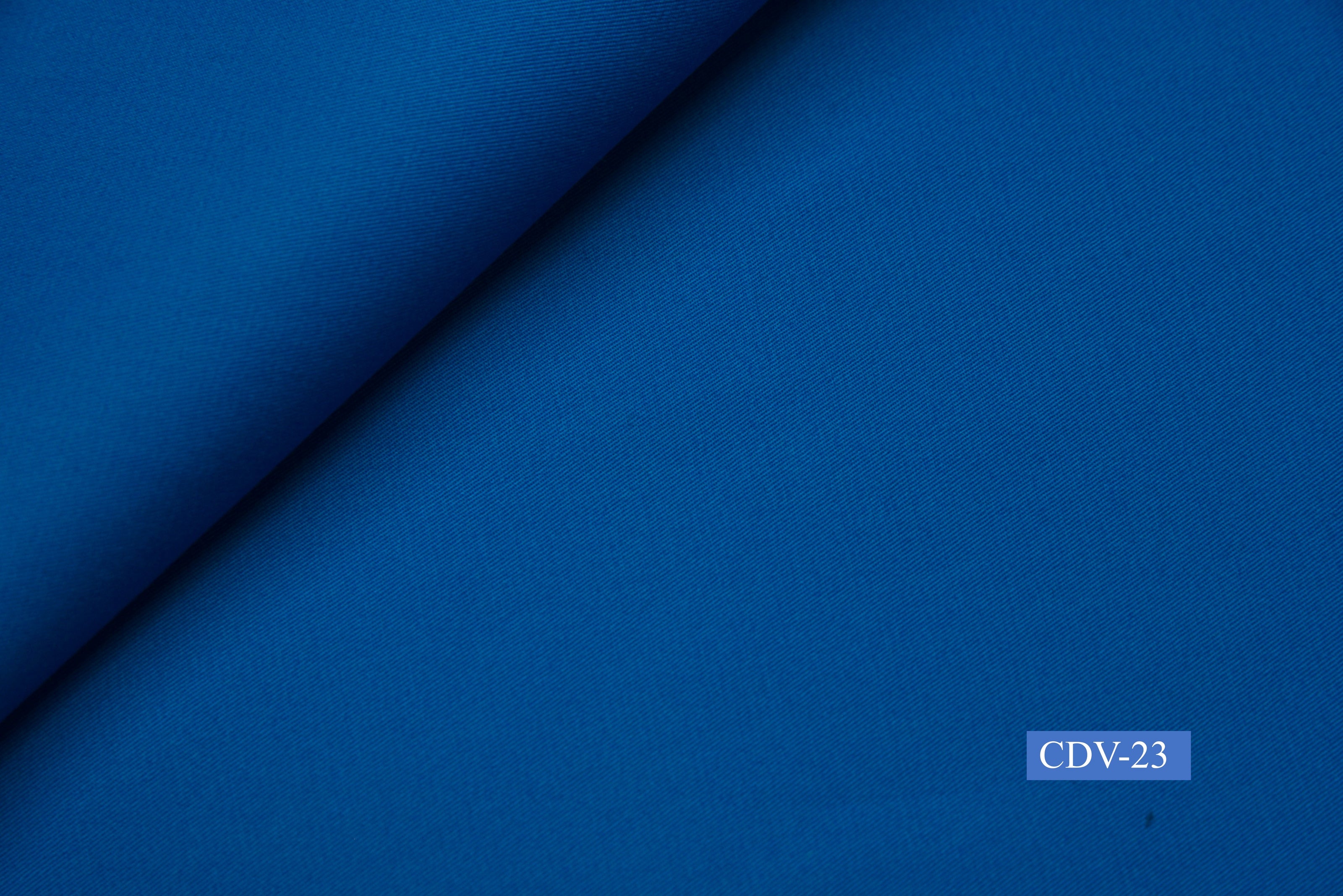 CDV-23/M2-21421 Azure Blue Solid Suit Fabric