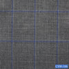 CSW-106/V3-19066 Grey With Blue Check Suit Fabric