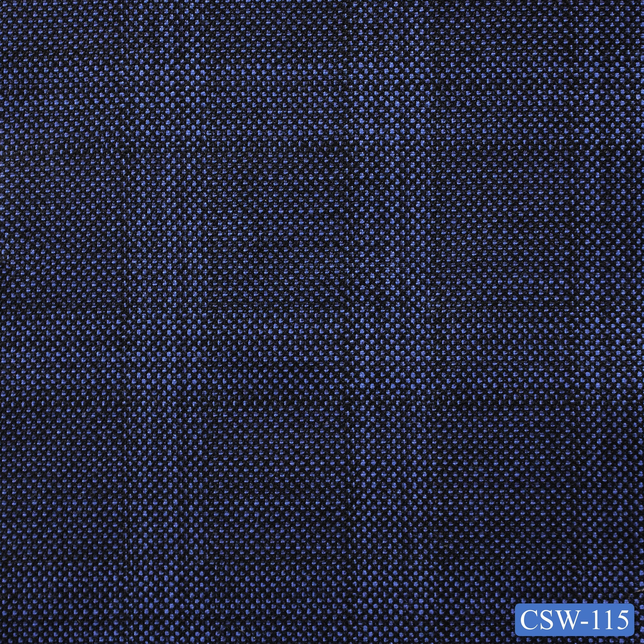 CSW-115/V3-19075 Navy Birdseye Check Suit Fabric