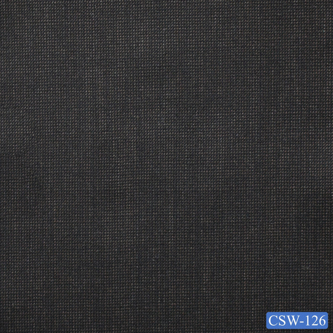 CSW-126/V3-19086 Brown Nailhead Suit Fabric