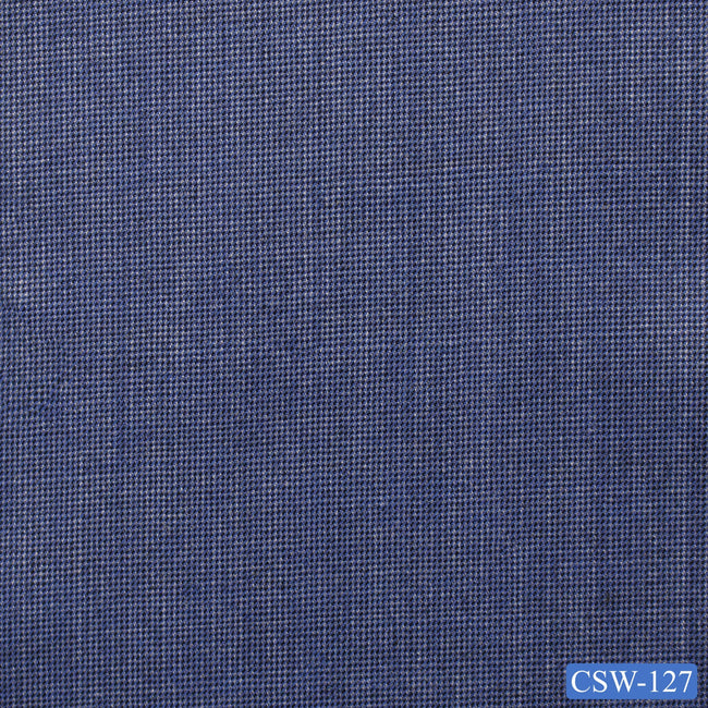 CSW-127/V3-19087 Ash Blue Nailhead Suit Fabric