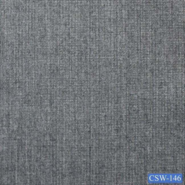 CSW-146/V3-19106 Light Grey Nailhead Flannel Suit Fabric