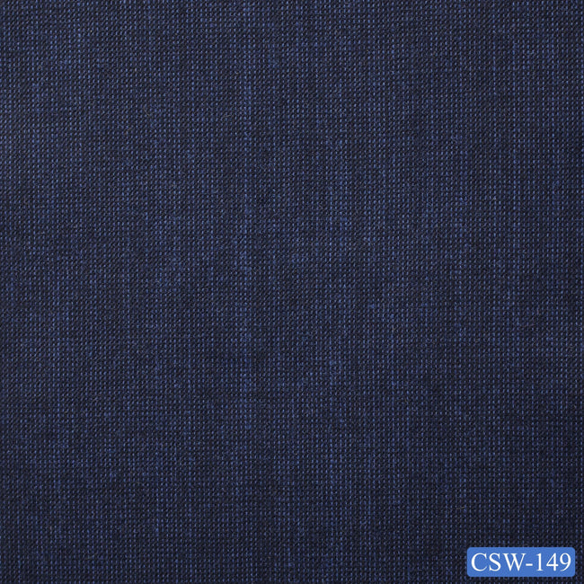 CSW-149/V3-19109 Dak Blue Nailhead Flannel Suit Fabric