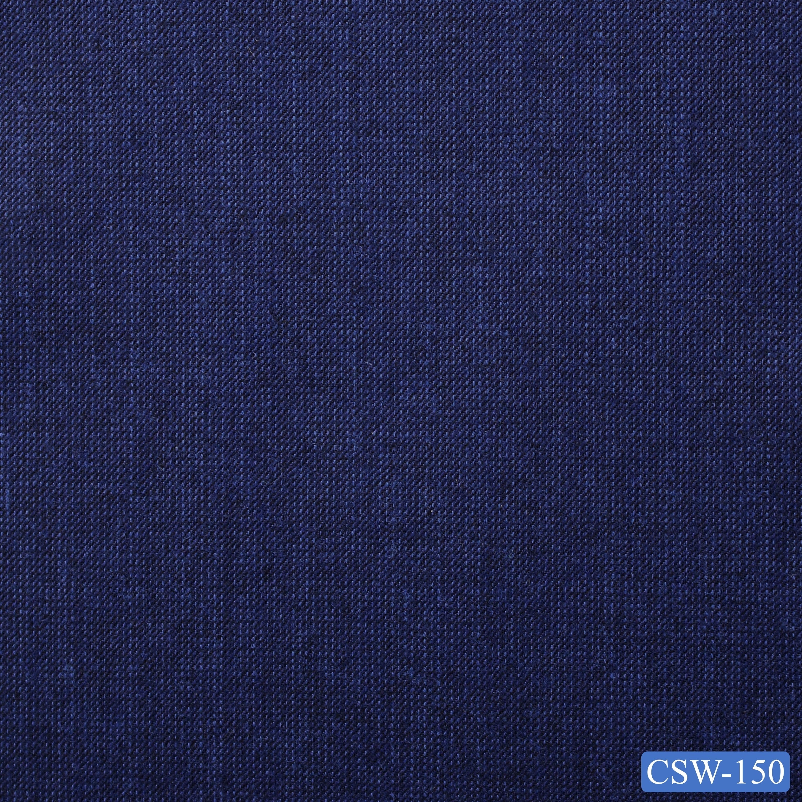 CSW-150/V3-19110 Navy Blue Nailhead Flannel Suit Fabric