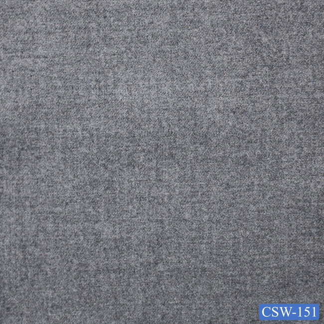 CSW-151/V3-19111 Light Grey Solid Flannel Suit Fabric