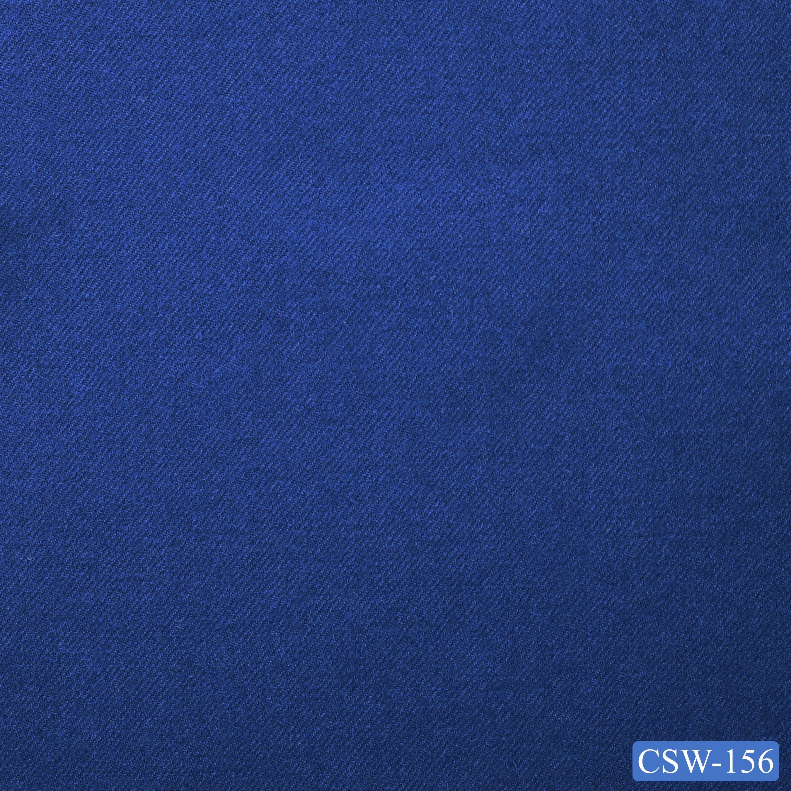 CSW-156/V3-19116 Blue Solid Flannel Suit Fabric