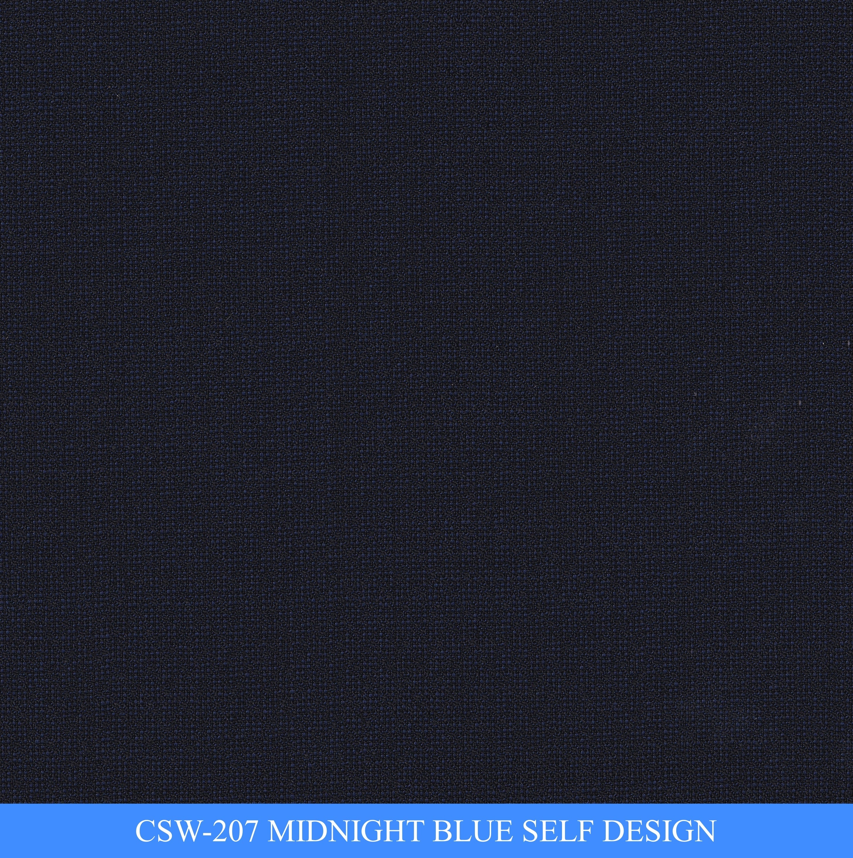 CSW-207/V3-19126 Midnight Blue Self Design Suit Fabric