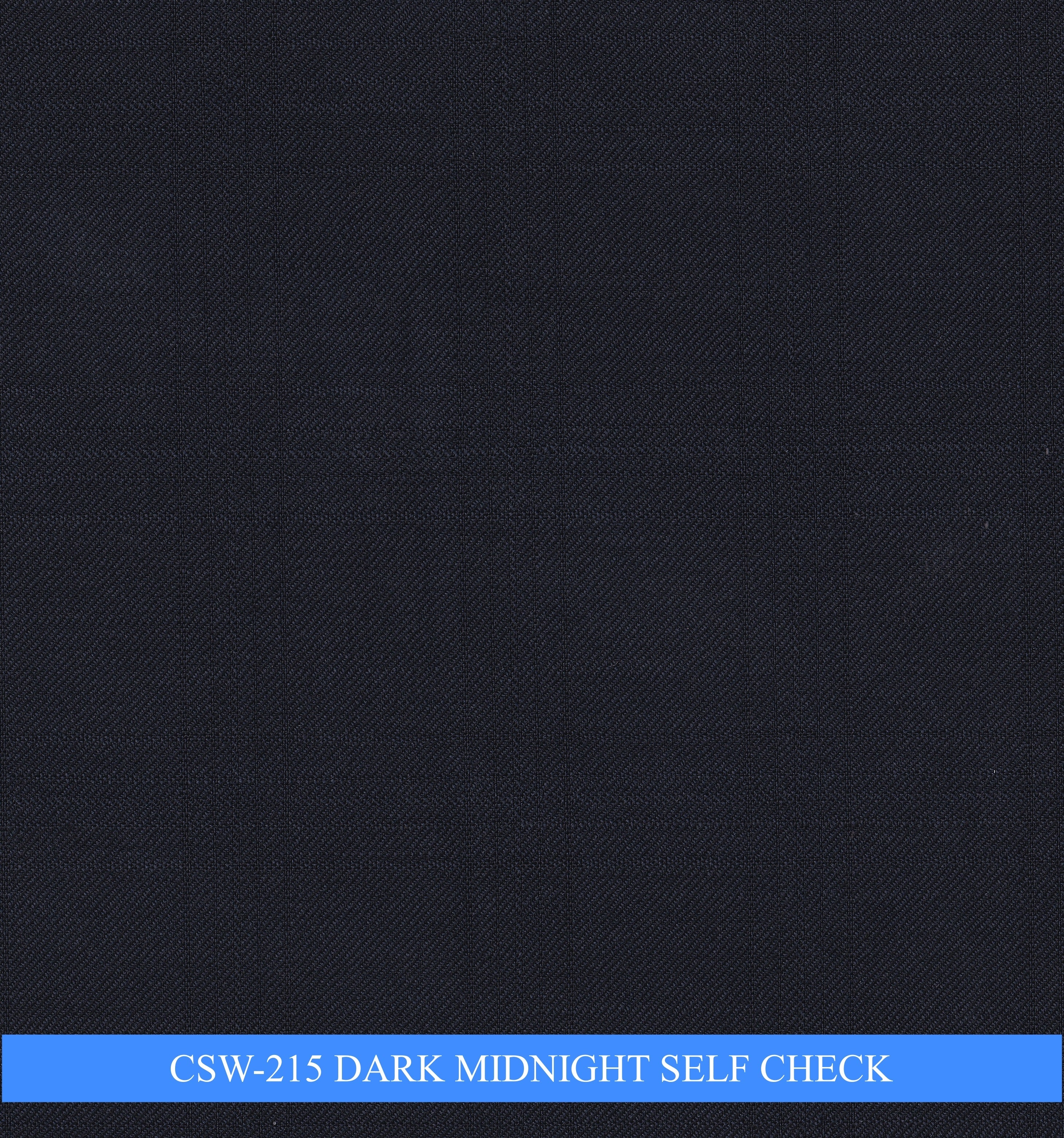 CSW-215/V3-19134 Dark Midnight Self Check Suit Fabric