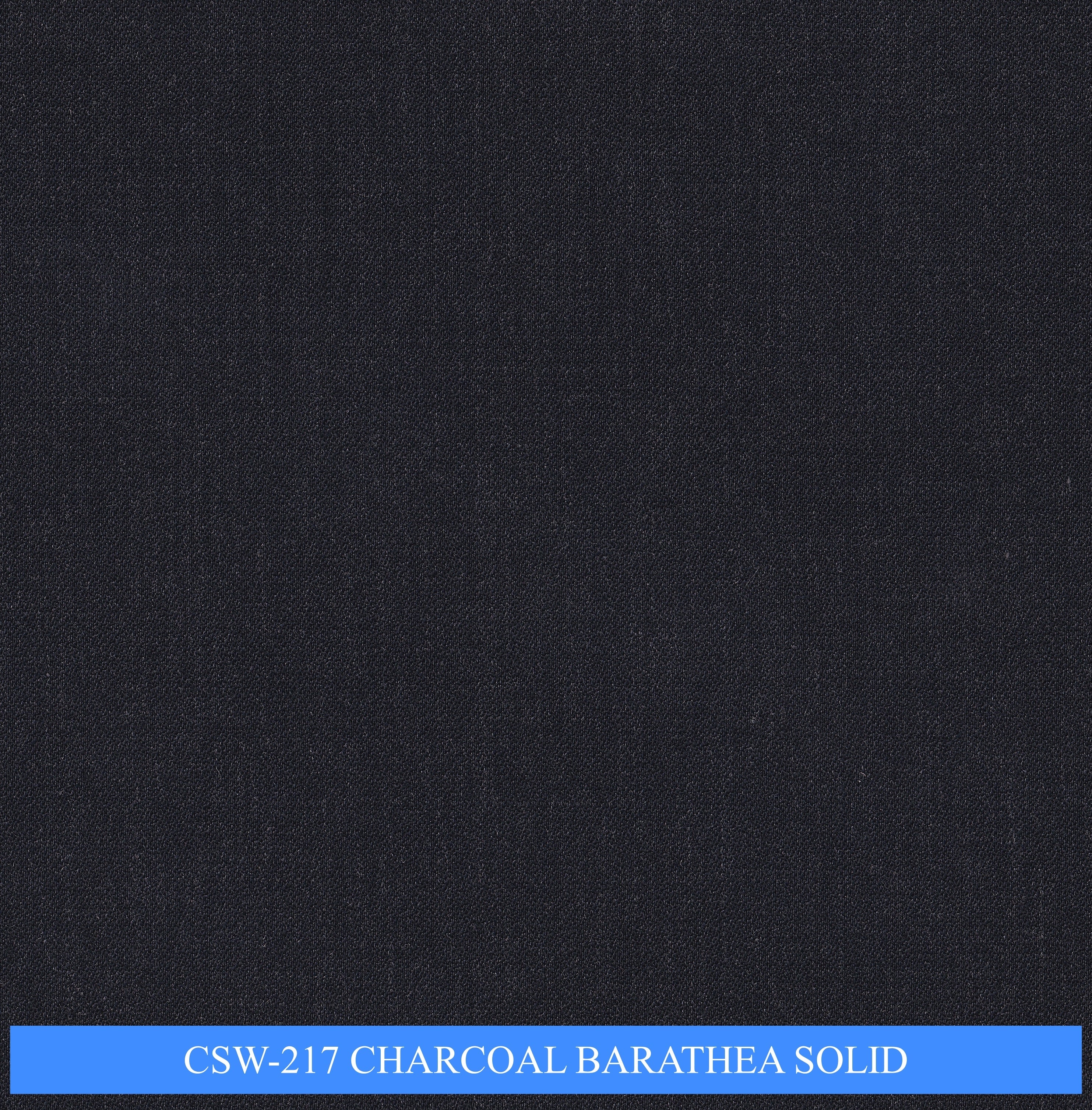 CSW-217/V3-19136 Charcoal Barathea Solid Suit Fabric