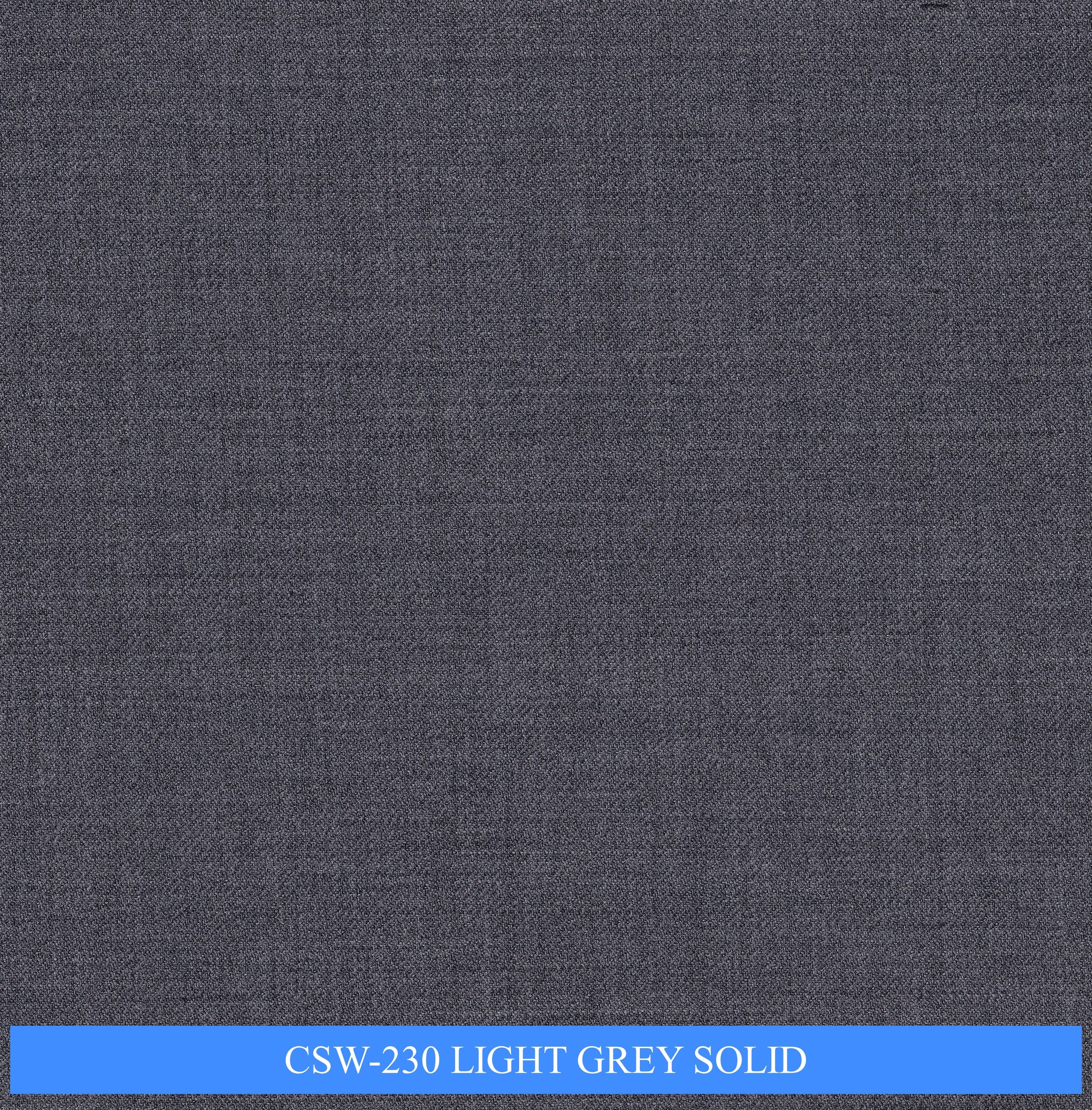 CSW-230/V3-19149 Light Grey Solid Suit Fabric