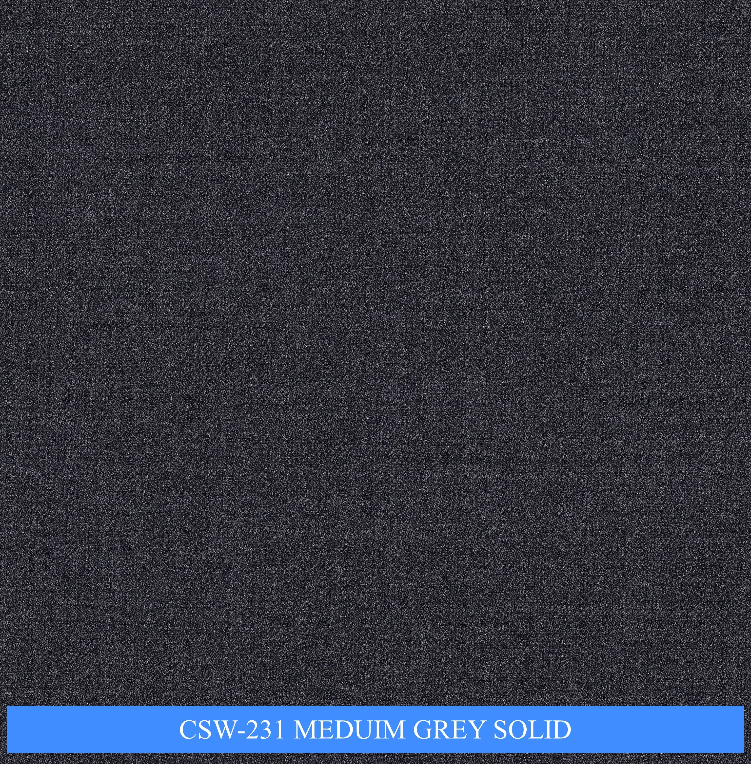 CSW-231/V3-19150 Meduim Grey Solid Suit Fabric