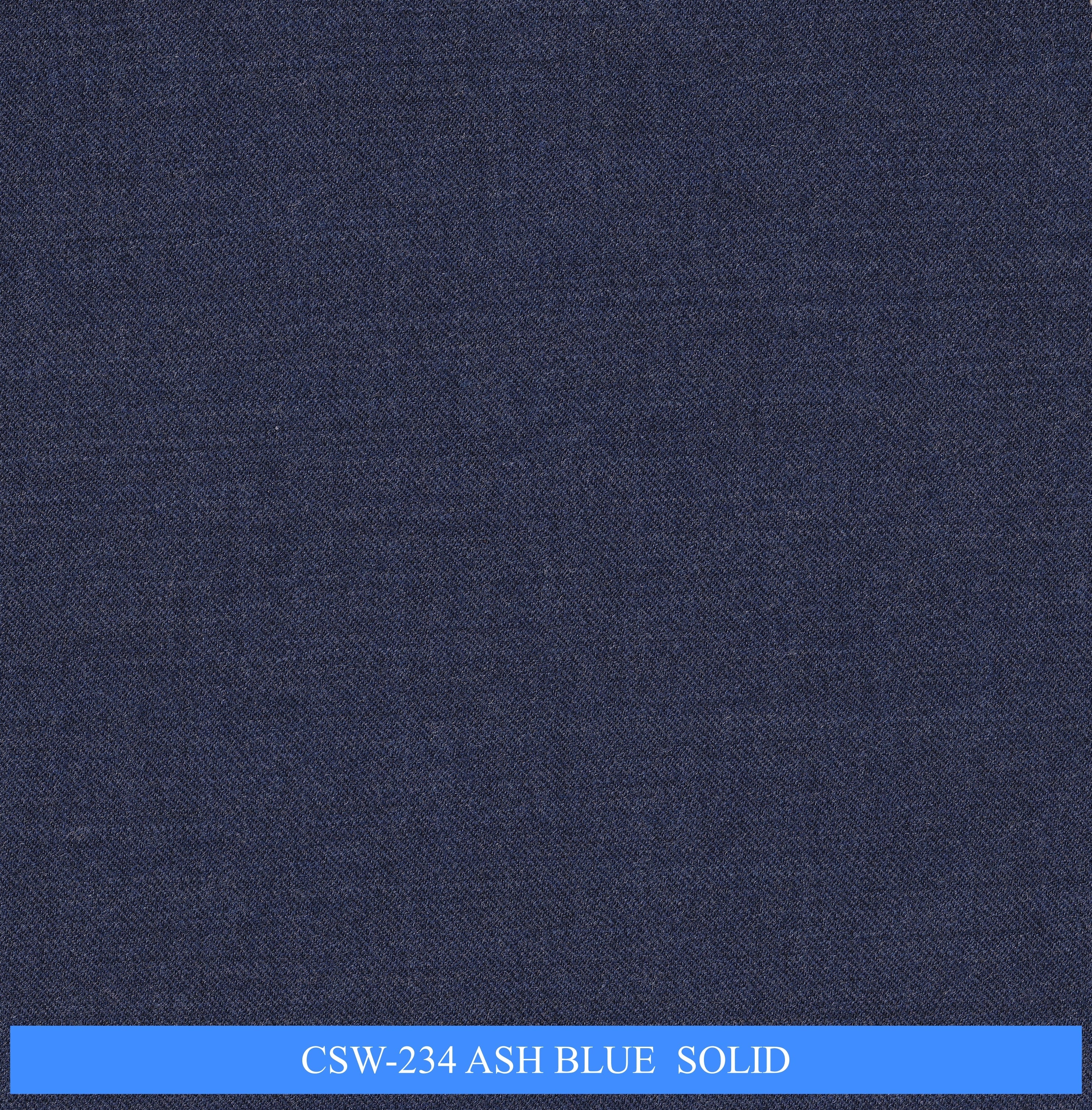 CSW-234/V3-19153 Ash Blue Solid Suit Fabric