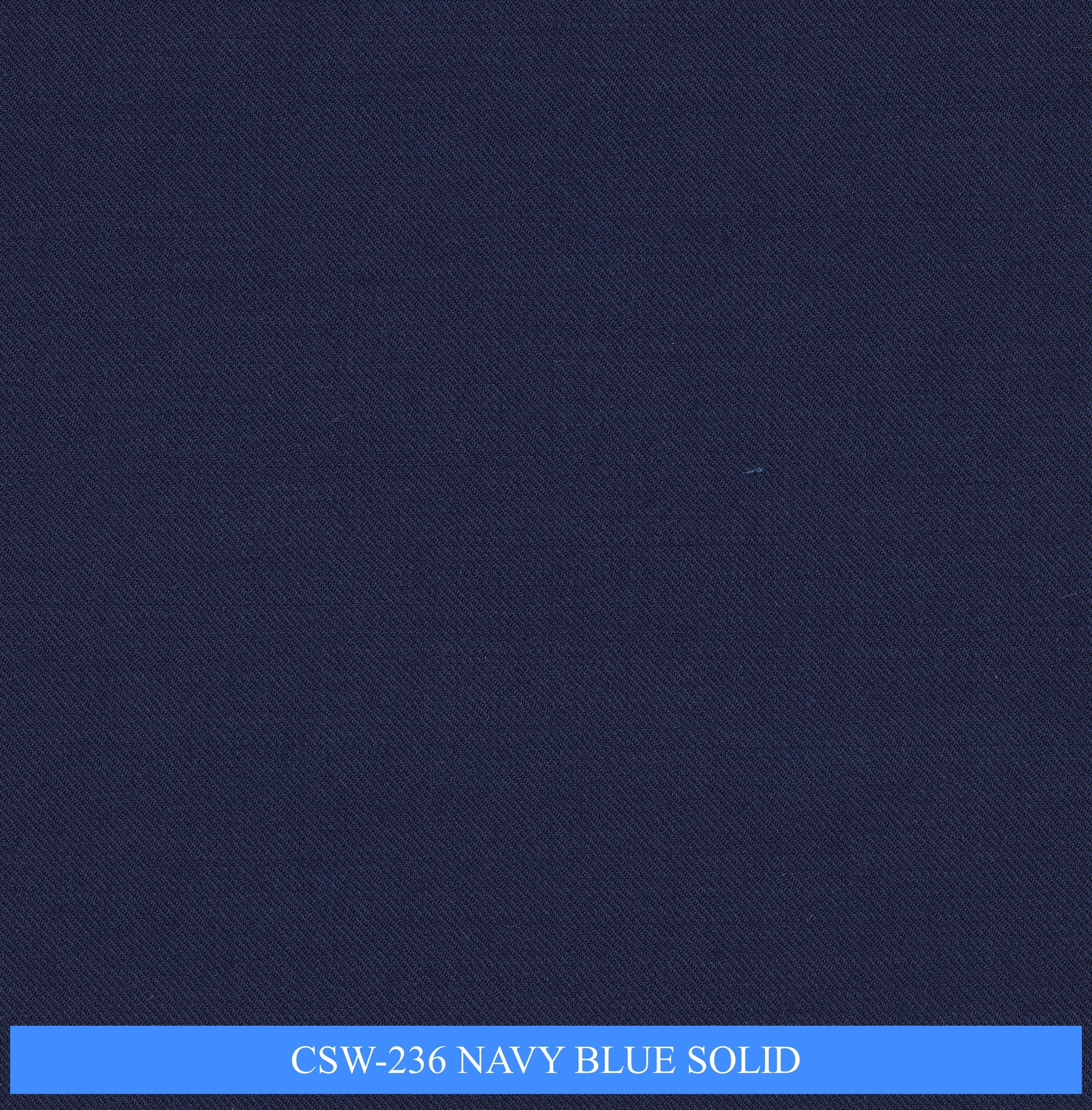 CSW-236/V3-19155 Navy Blue Solid Suit Fabric