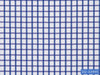 D2-33495 White With Dark Blue Check Shirting Fabric