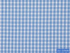 D2-33509 Light Blue With White Check Shirting Fabric