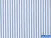 D2-33516 Light Blue And White Stripe Shirting Fabric