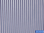 D2-33518 Navy And White Stripe Shirting Fabric