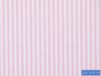 D2-33519 Pink And White Stripe Shirting Fabric