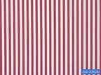 D2-33520 Red And White Stripe Shirting Fabric