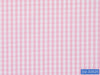 D2-33525 Pink And White Check Shirting Fabric