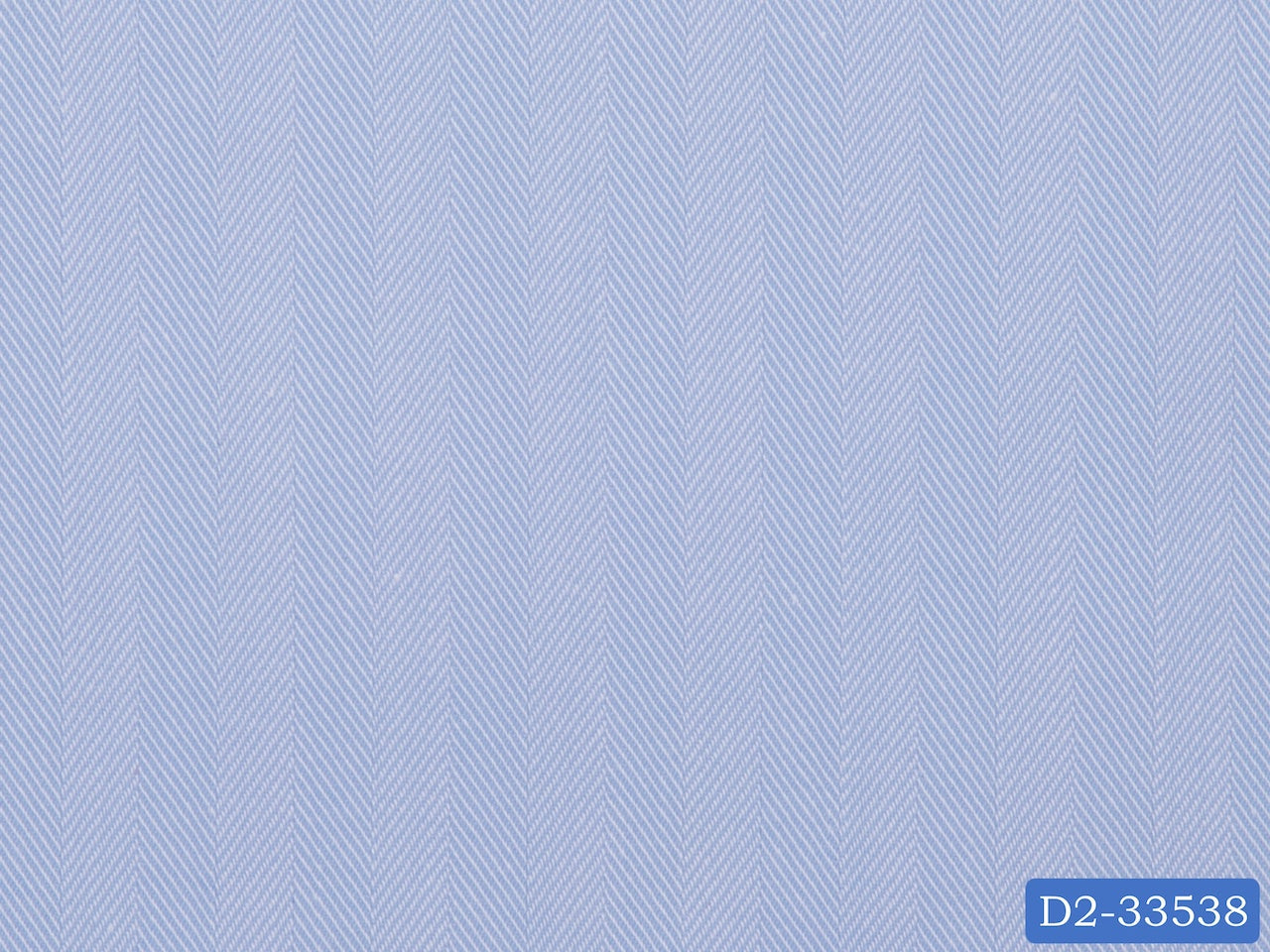 D2-33538 Light Blue Herringbone Shirting Fabric