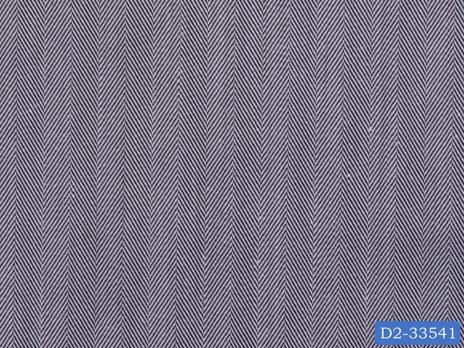 D2-33541 Grey Herringbone Shirting Fabric