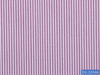 D2-33546 White With Purple Stripe Shirting Fabric