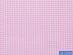 D2-33550 White With Small Pink Check Shirting Fabric