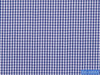 D2-33553 White With Small Blue Check Shirting Fabric