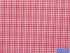 D2-33554 White With Small Red Check Shirting Fabric