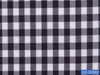 D2-33562 White With Black Check Shirting Fabric