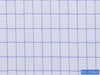 D2-33565 Blue Check On Light Blue Texture Shirting Fabric